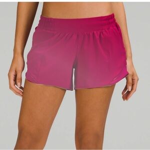 dark purple, Lululemon hottie hot 2.5 inch shorts